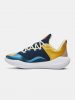 UNDER ARMOUR GS CURRY 11 CM LEMON ICE/METALLIC GOLD/RED 375