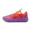 Puma MB.03LAMELO BALL Lo Lava Purple Glimmer-Red Blast