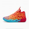 Puma MB.04 Lamelo Ball Phoenix Red-Orange Glow-Fluro Orange Pes-Purple Glimmer 42