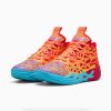 Puma MB.04 Lamelo Ball Phoenix Red-Orange Glow-Fluro Orange Pes-Purple Glimmer 42