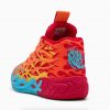 Puma MB.04 Lamelo Ball Phoenix Red-Orange Glow-Fluro Orange Pes-Purple Glimmer 42