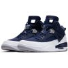 Jordan Spizike Shoe MIDNIGHT NAVY/METALLIC SILVER-WHITE