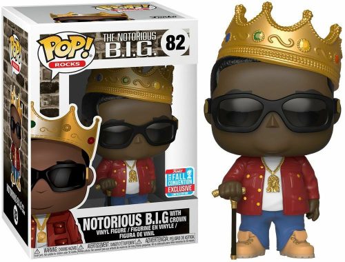 FUNKO POP! Rocks: Music - Notorious B.I.G. Crown (No Glas MC