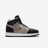 Air Jordan 1 Retro High (GS) Shoe BLACK/MTLC RED BRONZE-WHITE