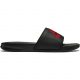 NIKE BENASSI JDI BLACK/CHALLENGE RED