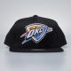 Mitchell & Ness NBA Oklahoma City Thunder Easy Three Digital XL Snapback  BLACK