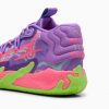 PUMA MB.03 LAMELO BALL "TOXIC" PURPLE GLIMMER-GREEN GECKO 44