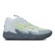 PUMA MB.03 LAMELO BALL HILLS Feather Gray-Lime Smash