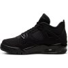 AIR JORDAN 4 RETRO (GS) BLACK/BLACK-LT GRAPHITE