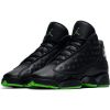 Air Jordan 13 Retro (GS) Shoe BLACK/ALTITUDE GREEN