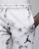 JORDAN KIDS ESSENTIALS PRINTED FLEECE PANTS WHITE 8-10YR