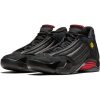 AIR JORDAN 14 RETRO BLACK/VARSITY RED-BLACK