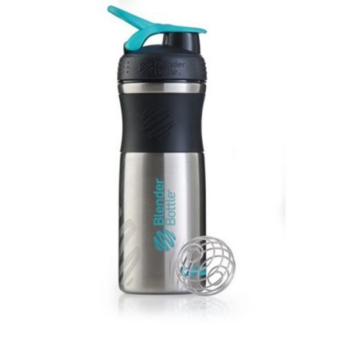 BLENDER BOTTLE SPORTMIXER STAINLESS STEEL 820 ML BLACK/TEAL