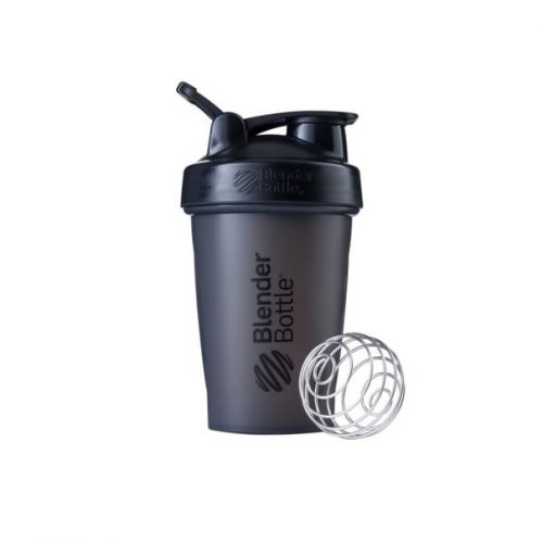 BLENDER BOTTLE CLASSIC FULL COLOR 590 ML BLACK