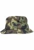 FLEXFIT CAMO BUCKET HAT GREEN CAMOUFLAGE