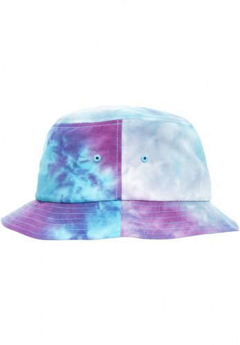 FLEXFIT FESTIVAL PRINT BUCKET HAT PURPLE TURQUOISE