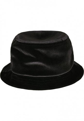 FLEXFIT VELVET BUCKET HAT BLACK