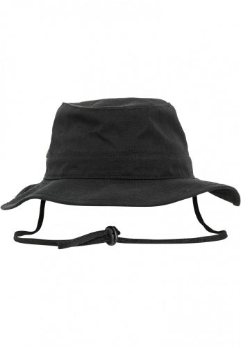 FLEXFIT ANGLER HAT BLACK