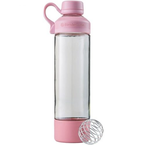 BLENDER BOTTLE MANTRA GLASS 600 ML ROSE PINK