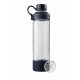 BLENDER BOTTLE MANTRA GLASS 600 ML BLACK