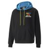 PUMA PLAYBOOK PULLOVER HOODIE BLACK