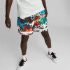 PUMA GRAFFITI SHORT  BLACK-MULTI PRINT M