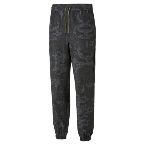 PUMA X STAPLE AOP WOVEN PANTS PUMA Black