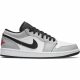 AIR JORDAN 1 LOW LT SMOKE GREY/GYM RED-WHITE-BLACK