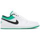 AIR JORDAN 1 LOW WHITE/STADIUM GREEN-BLACK