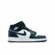 AIR JORDAN 1 MID (GS) ARMORY NAVY/WHITE-BLACK