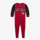 JORDAN KIDS CF-FOOTED COVERALL RED 6M