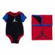 JORDAN 2PCS SET BLACK/RED/ROYAL