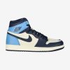 AIR JORDAN 1 RETRO HIGH OG  SAIL/OBSIDIAN-UNIVERSITY BLUE