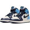 AIR JORDAN 1 RETRO HIGH OG  SAIL/OBSIDIAN-UNIVERSITY BLUE