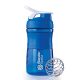 BLENDER BOTTLE SPORTMIXER GRIP TRANSPARENT 590 ML - BLUE/WHITE