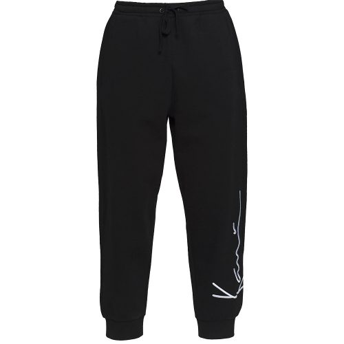 KARL KANI SIGNATURE WIDE FIT SWEATPANTS BLACK