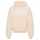 Karl Kani Serif Teddy Hoodie light Sand XL