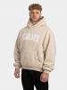 Karl Kani Serif Teddy Hoodie light Sand