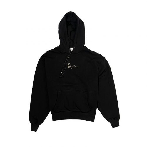 KARL KANI SMALL SIGNATURE OS HEAVY SWEAT HOODIE BLACK XXL