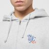 K1X NYC ZIP HOODY GREY S