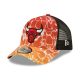 NEW ERA NBA CHICAGO BULLS SUMMER CITY A-FRAME TRUCKER CAP ORANGE