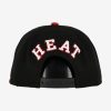 NEW ERA NBA MIAMI HEAT TEAM ARCH 9FIFTY SNAPBACK CAP BLACK