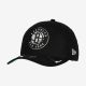 NEW ERA NBA BROOKLYN NETS TEAM COLOUR 9FIFTY STRETCH SNAPBACK CAP BLACK