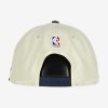 NEW ERA NBA MINNESOTA TIMBERWOLVES DRAFT 9FIFTY SNAPBACK CAP CREAM/NAVY BLUE