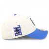 NEW ERA NBA DALLAS MAVERICKS DRAFT 9TWENTY STRAPBACK CAP CREAM/ROYAL BLUE