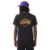 NEW ERA LOS ANGELES LAKERS NBA NEON FADE TEE BLACK