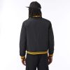 NEW ERA LOS ANGELES LAKERS TEAM LOGO BOMBER JACKET BLACK