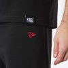 NEW ERA CHICAGO BULLS NBA SCRIPT JOGGER BLACK