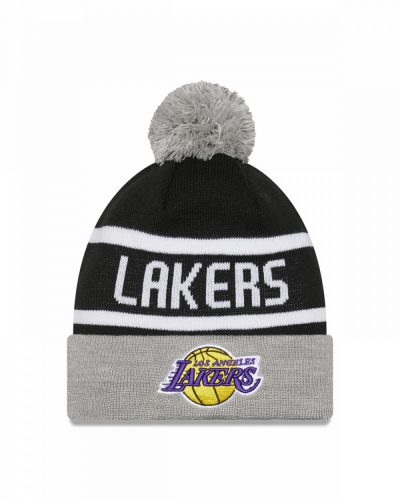 NEW ERA LOS ANGELES LAKERS KIDS CHYT JAKE CUFF BEANIE GRAY/BLACK