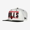 NEW ERA CHICAGO BULLS RETRO TITLE 9FIFTY WHITE